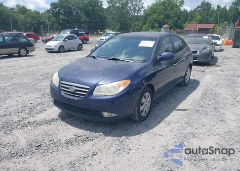 2008 Hyundai Elantra Gls/Se from USA, damaged, VIN KMHDU46D38U371970